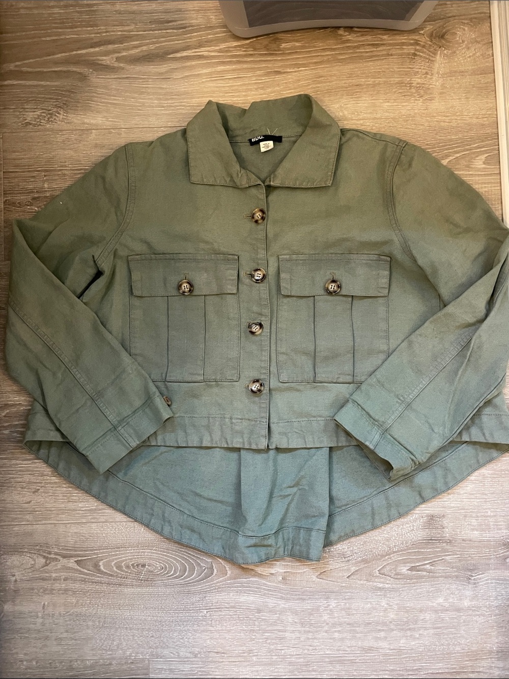 BDG Light Sage Green Utility Jacket
